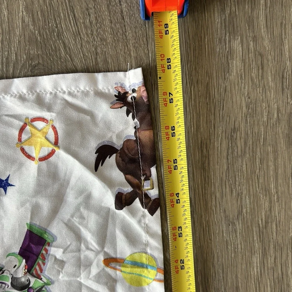 Toy Story 4 Toddler 44X58 Bed Flat Sheet Fabric Forky Woody Buzz Rex